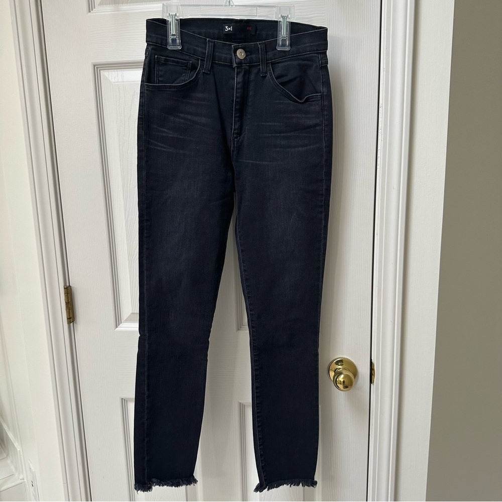 3x1 Jeans Grey Straight Leg, size 26